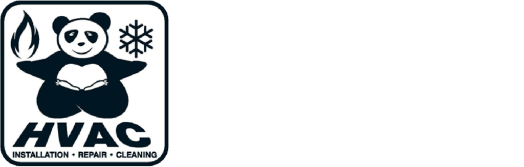 Panda HVAC Logo Horizontal White 1